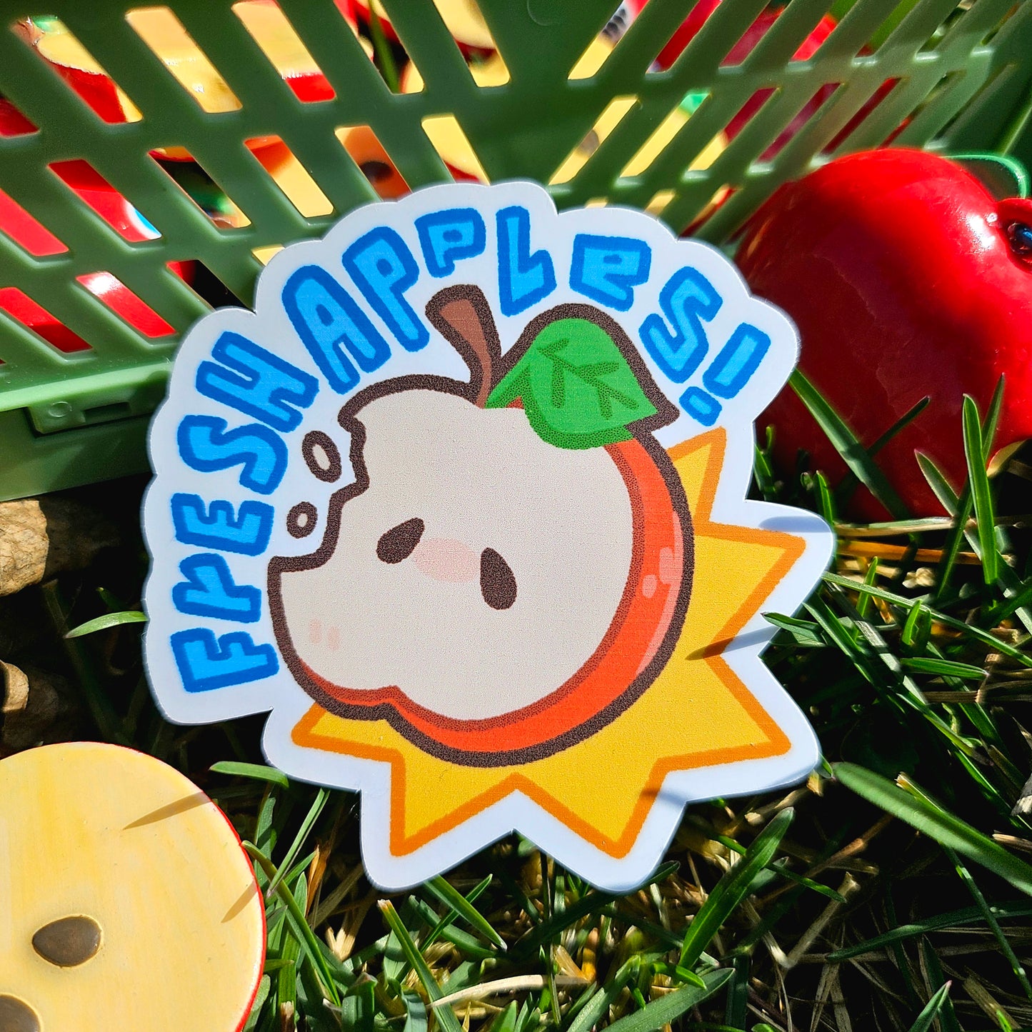 Fresh Apples Sticker