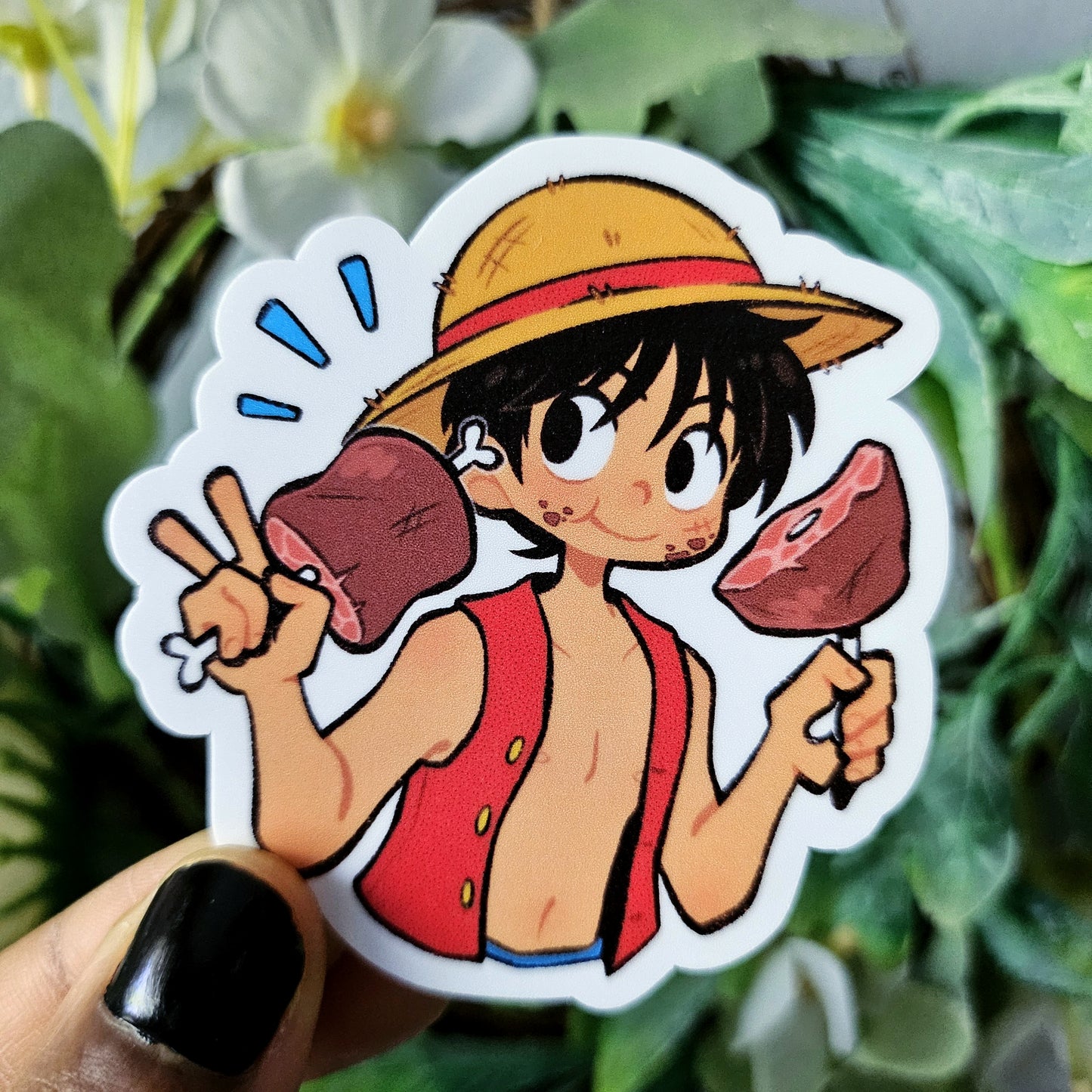 Hungry Captain Matte Sticker